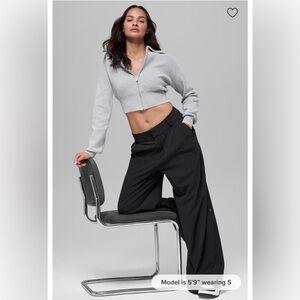 ALO Yoga High-Waist Dreamscape Trouser Long Black XS